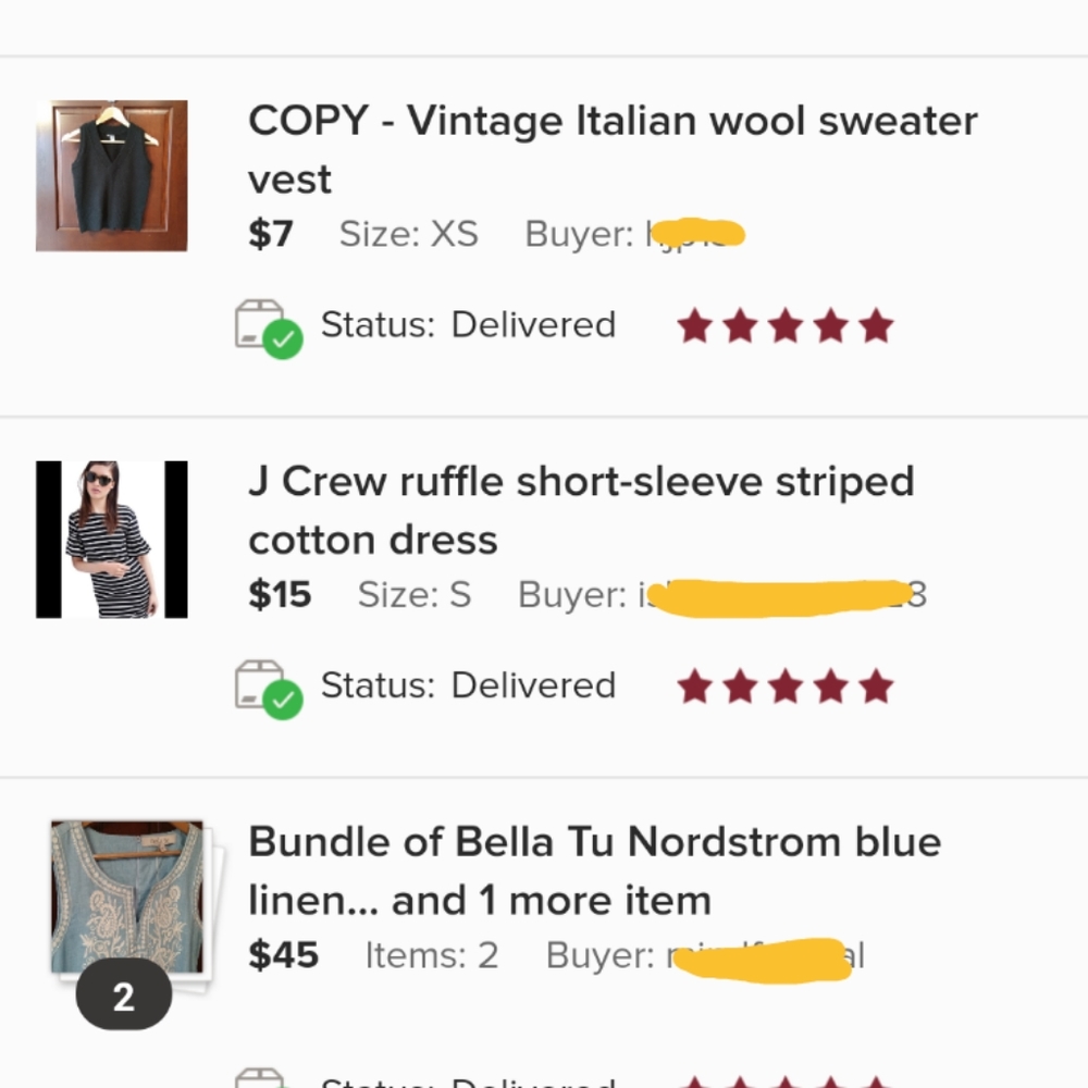 I'm a 5-star seller!!